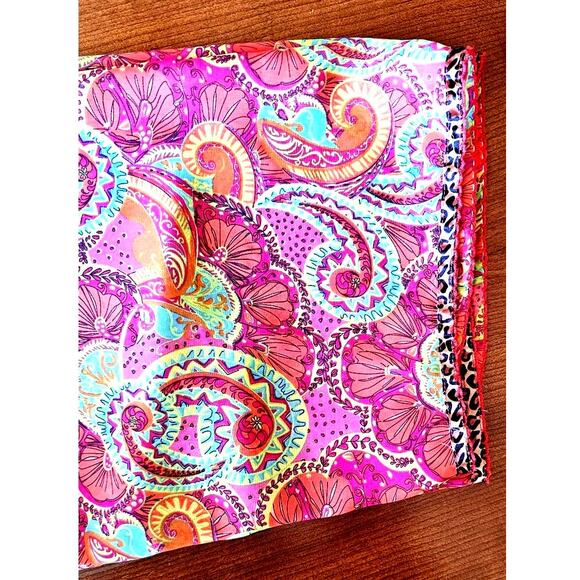 Josie Natori Floral Pink Kimono Belted Robe, Sz S, New - Picture 8 of 8